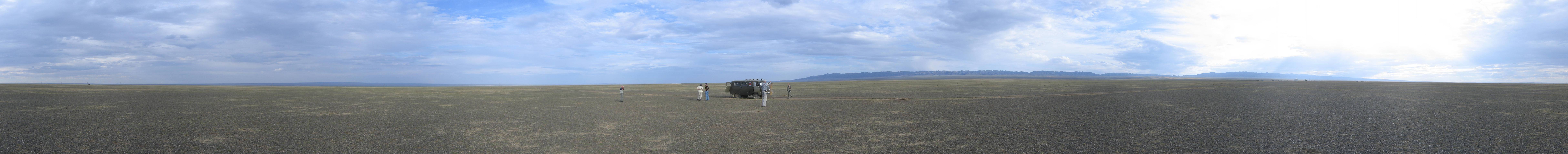 Fahrt Camp Desert Gobi 7 Panorama